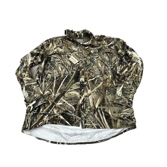 Drake Waterfowl Systems EST Camo Wing shooter Long Sleeve Size M - Picture 1 of 11